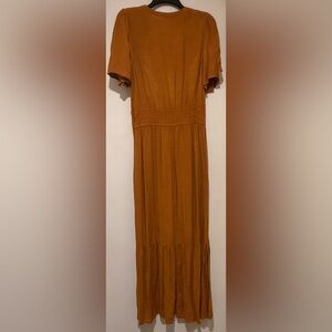 Knox Rose Warm mustard color Dress